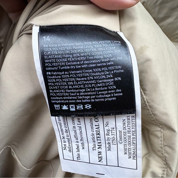 lululemon athletica Cream Puffer Coat - Picture 9 of 12